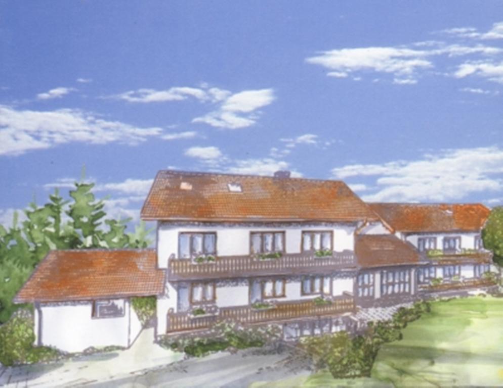 Hotel Am Wald Оттобрунн Экстерьер фото
